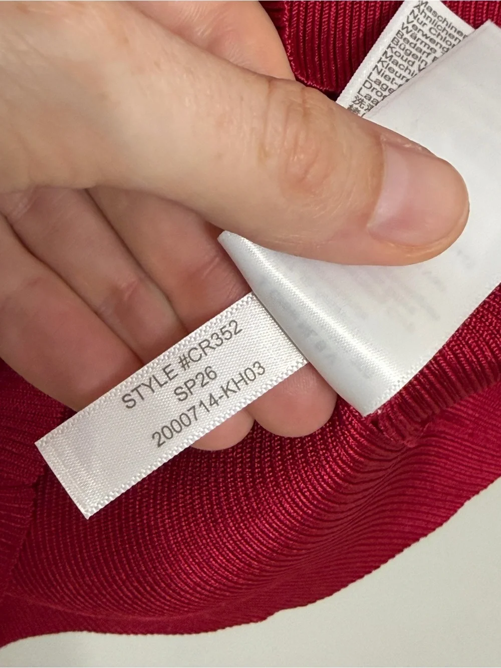 NEW J. Crew Elbow Sleeve Sweater in Red - Size XS